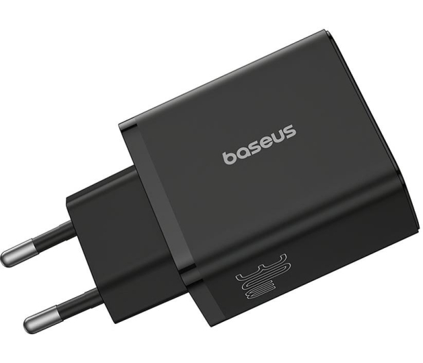 Baseus Ładowarka sieciowa Cube Fast Charger 2xUSB-A USB-C 30W Black - 1365464 - zdjęcie 4